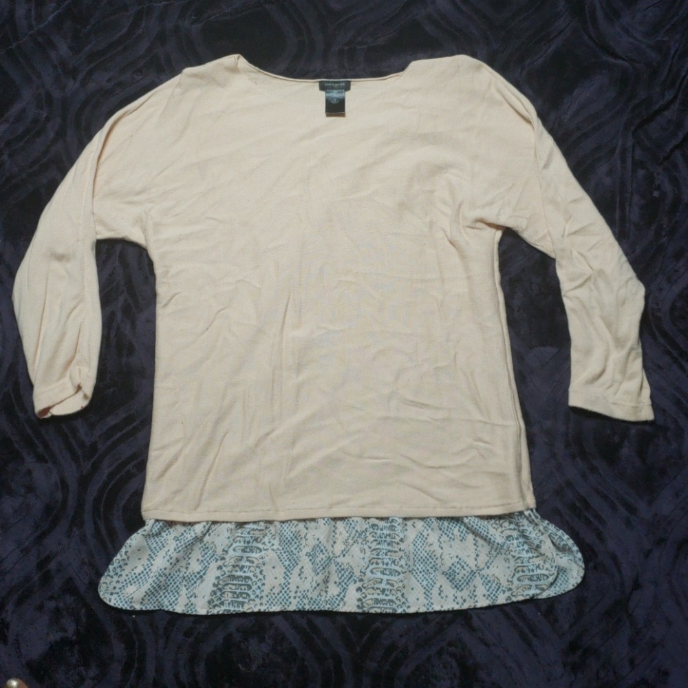 Ann Taylor two-fer sweater